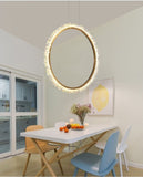 Banedetta Gold Ring with Crystal Pendant Lamp | New Arrival