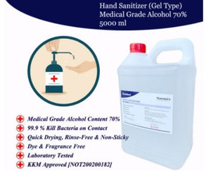 Diverseal Instant Hand Sanitizer (5L) | Alcohol Based