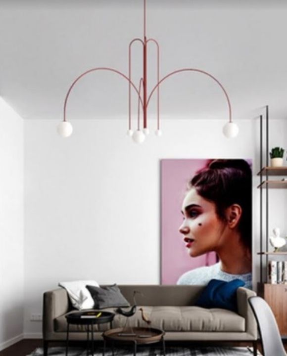 Oravi Red LED Pendant Light | Modern Series