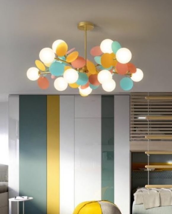 Ronan Multi Colour Pendant Light | Kids Room