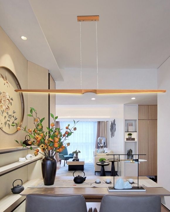 Carlton Wood Pendant Light | Dining