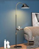 Lester Black and Gold Floor Lamp | Modern Series