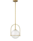 Briella Gold and White Pendant Light | Modern Series