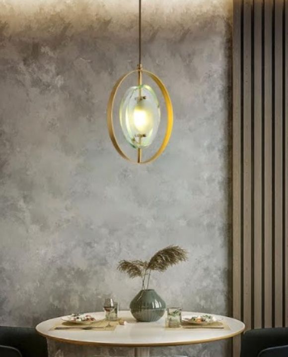 Bailey Gold Glass Pendant Lamp | Urban Series