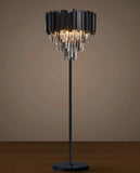 Sonn Black Crystal Floor Lamp | Classy Series