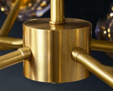 Hayen Gold and Crystal Pendant Lamp | Modern Series