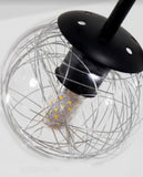 Emmette Gold and Black 12 Balls Pendant Lamp | Modern Series