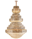 Trattino Gold Crystal Chandelier | Luxury Series