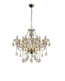 Dalton 6 Candles Crystal Chandelier | Elegant Series