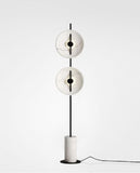 Amya White and Black Floor Lamp | Designer Series (PRE ORDER 6-8WEEKS)