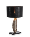 Marina Black Shade Table Lamp | Modern Design