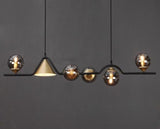 Kourtney Modern Artistic Pendant Light with Glass Balls | Modern Series