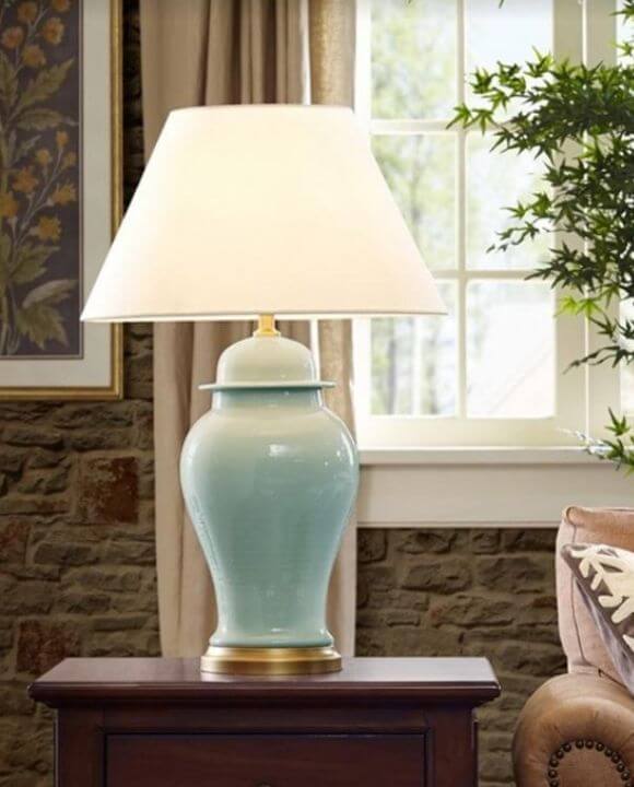 Edwina Ceramic Table Lamp | Oriental Series