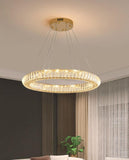 Camilla Round Gold Crystal Chandelier | Luxury Series