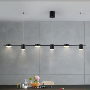 Black Minimalist LED 3 Colour Pendant Light | Minimalist Series