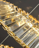 Andre Decorative Round Gold Crystal Pendant Light | Modern Design