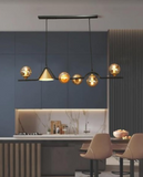 Kourtney Modern Artistic Pendant Light with Glass Balls | Modern Series