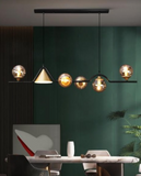 Kourtney Modern Artistic Pendant Light with Glass Balls | Modern Series