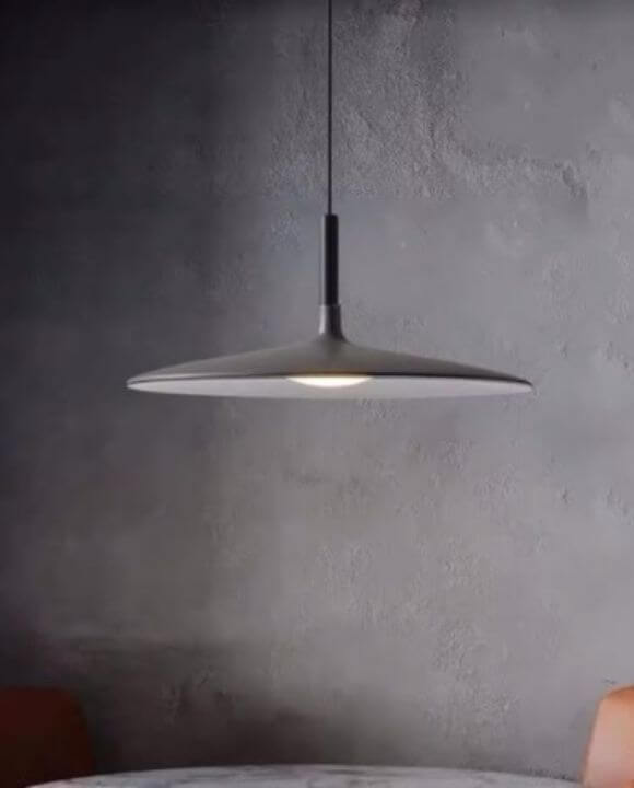 Leon Grey Modern Pendant Light | Designer Series