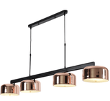 Rose Gold Pendant Lamp | Chrome Design