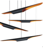 Unique Black Pendant Light | Aluminium