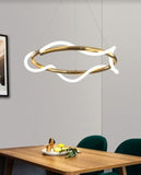 Galexia Round Gold Pendant Light | Trendy Series