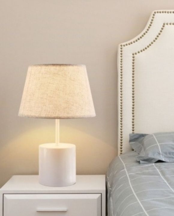 Tyson White Shade Table Lamp | New Arrival