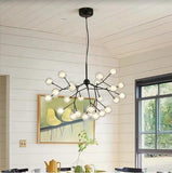 Black Beautiful Glass Bubbles Chandelier | Elegant Series