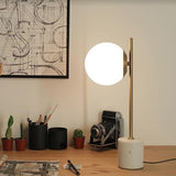 Gold Lunar Table Lamp | Minimalist Series