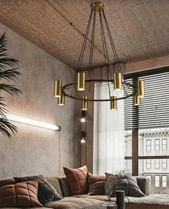 Ritana Gold and Black LED Pendant Light | Urban Series