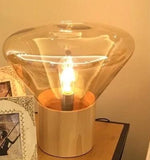 Wooden Bulb-shaped Table Lamp | Designer Series