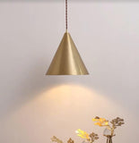 brass pendant light tong ging lighting