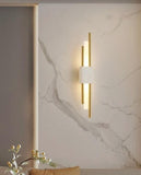 Dixon Marble Finish Copper Wall Lamp | Designer Series