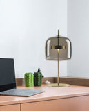 Ripple Gold and Black Table Lamp | Designer Series
