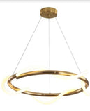 Galexia Round Gold Pendant Light | Trendy Series