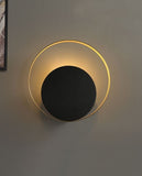 Bruno Gold and Black Wall Lamp | New Arrival