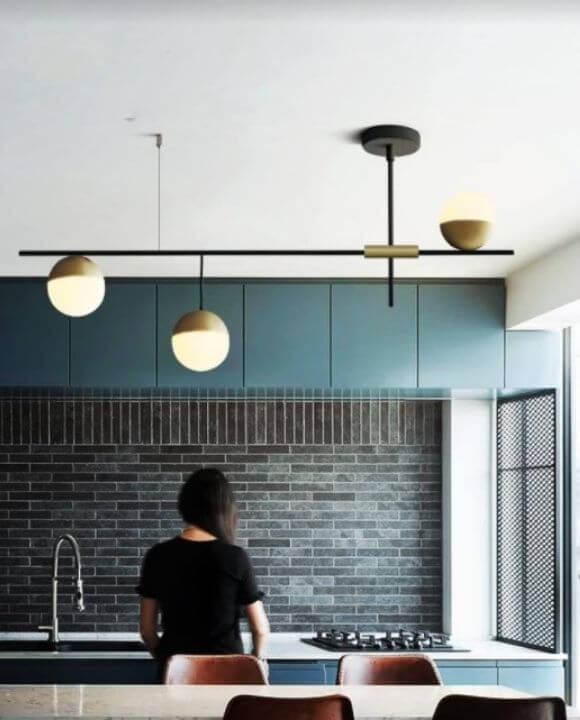 Ravena 3 Globe Spherical Pendant Light | Urban Series